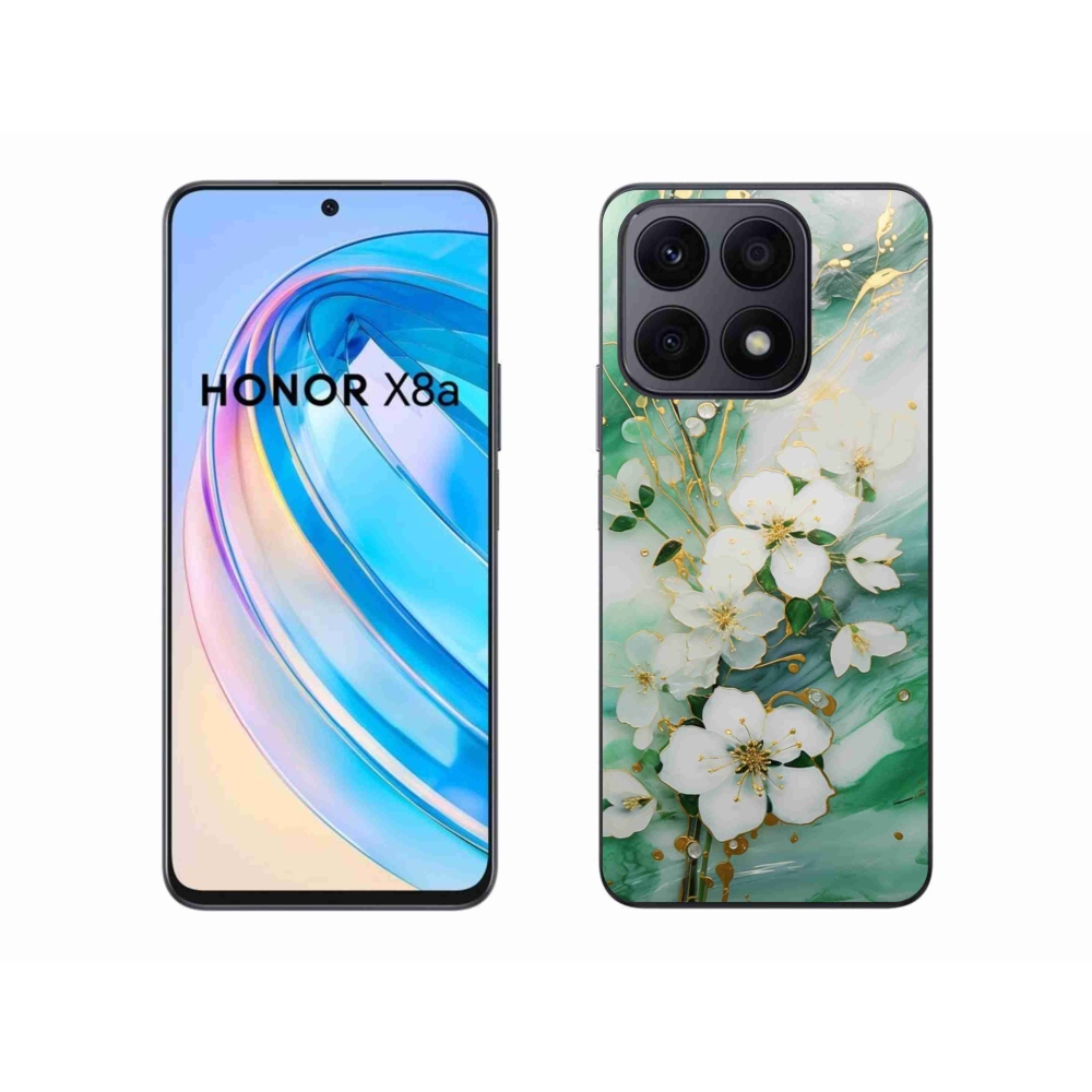 Gelový kryt mmCase na Honor X8a - něžné květy