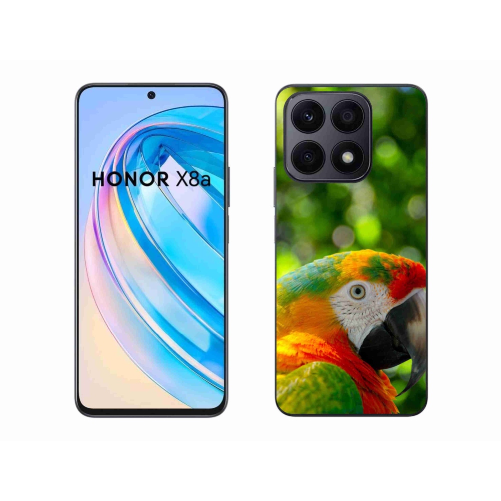 Gelový kryt mmCase na Honor X8a - papoušek ara 3