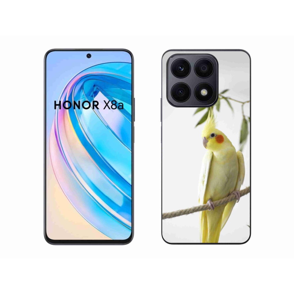 Gelový kryt mmCase na Honor X8a - papoušek korela chocholatá