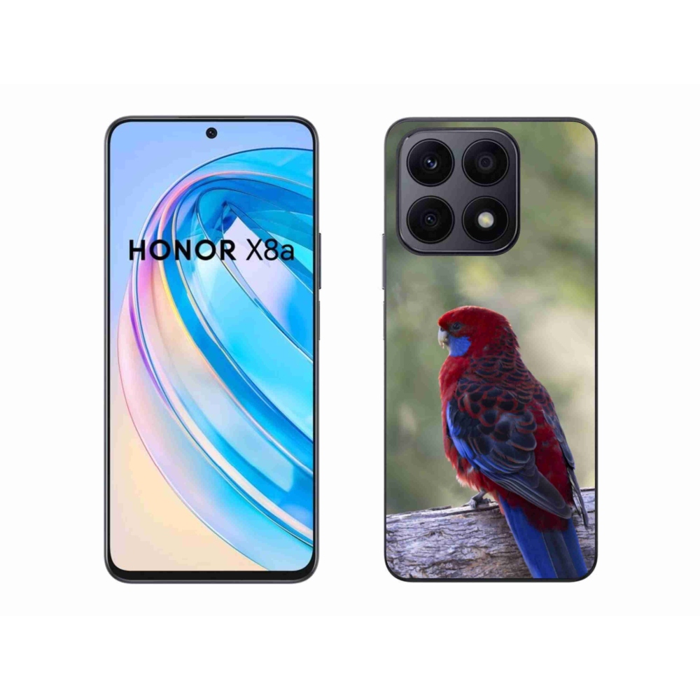 Gelový kryt mmCase na Honor X8a - papoušek rosela