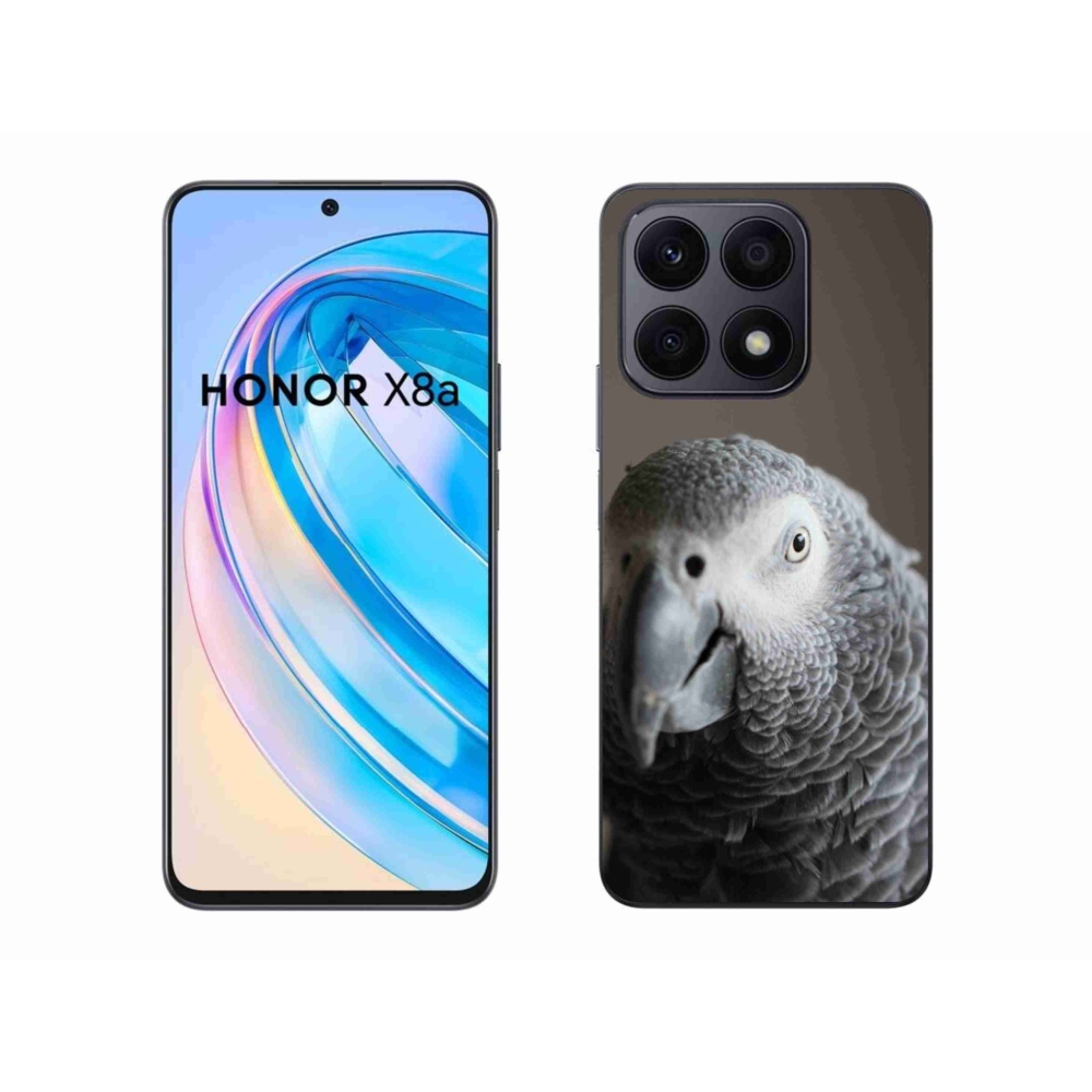 Gelový kryt mmCase na Honor X8a - papoušek žako 2