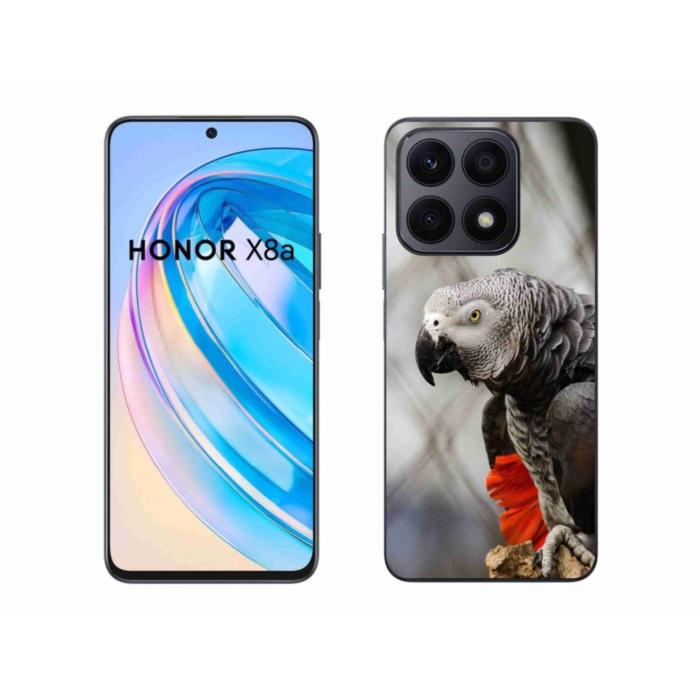 Gelový kryt mmCase na Honor X8a - papoušek žako 3