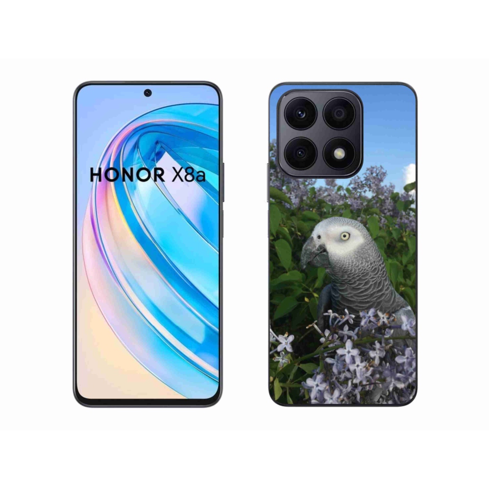 Gelový kryt mmCase na Honor X8a - papoušek žako