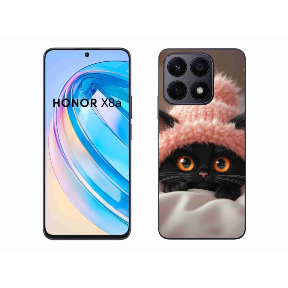 Gelový kryt mmCase na Honor X8a - roztomilé kotě 7