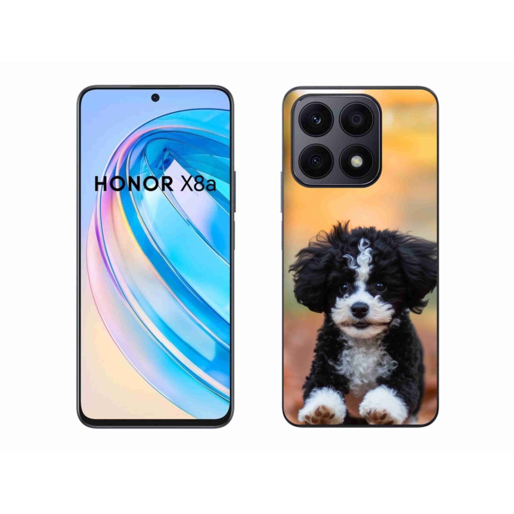 Gelový kryt mmCase na Honor X8a - roztomilé štěně 2