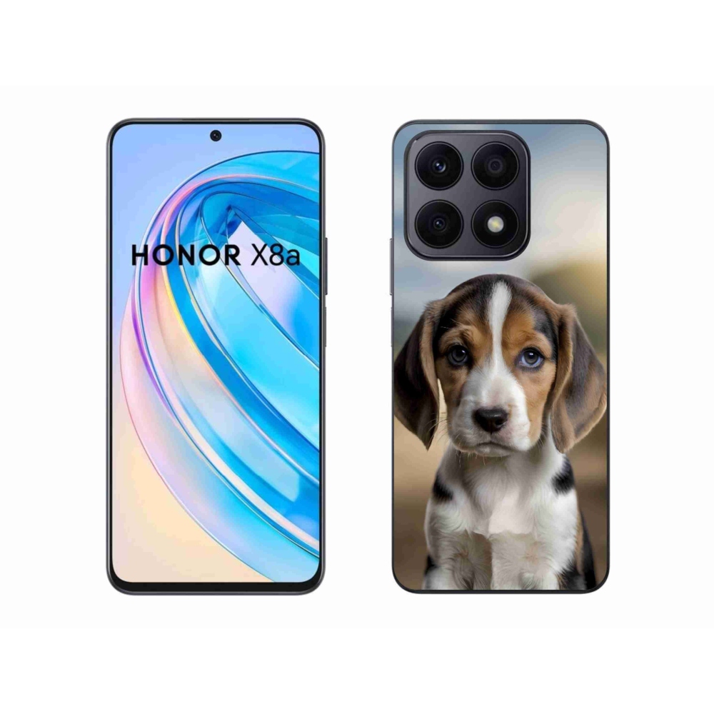 Gelový kryt mmCase na Honor X8a - roztomilý bígl