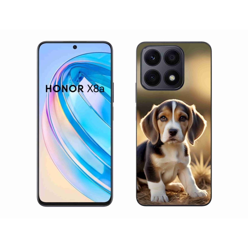 Gelový kryt mmCase na Honor X8a - roztomilý bígl