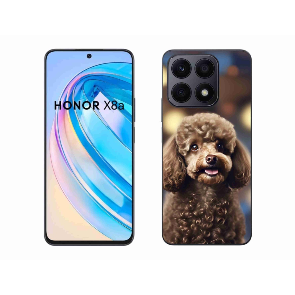 Gelový kryt mmCase na Honor X8a - roztomilý pudl