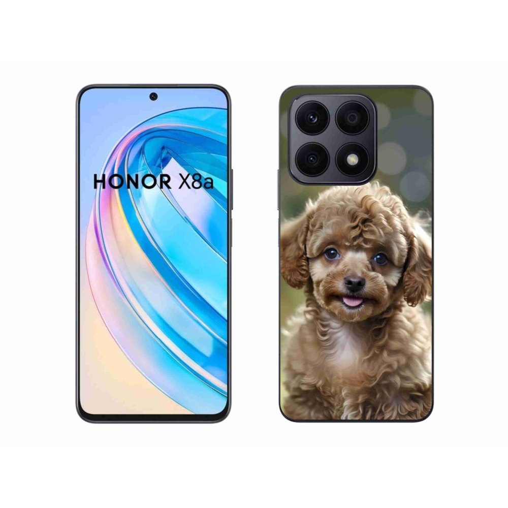 Gelový kryt mmCase na Honor X8a - roztomilý pudl