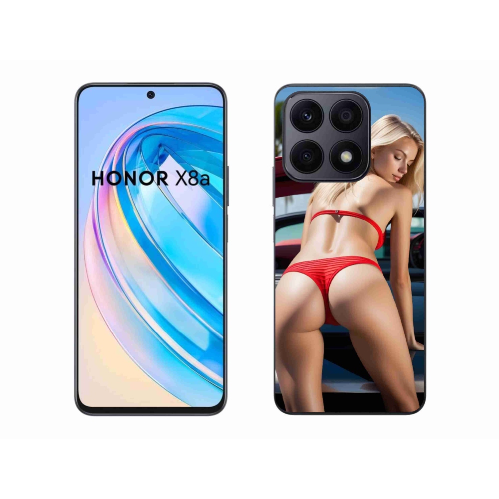 Gelový kryt mmCase na Honor X8a - sexy žena 2