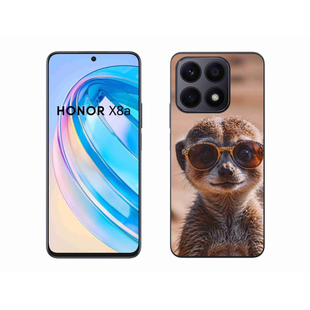 Gelový kryt mmCase na Honor X8a - stylová surikata