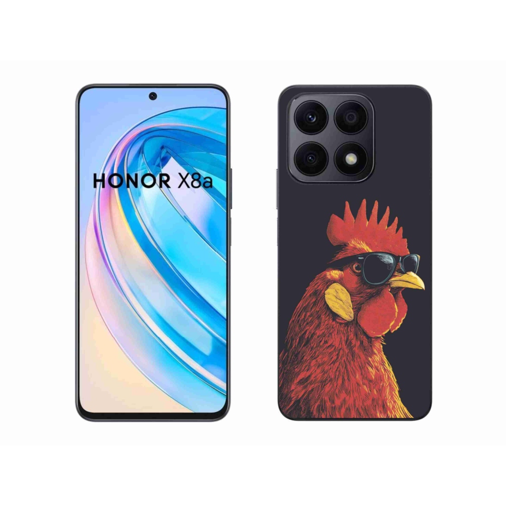 Gelový kryt mmCase na Honor X8a - stylový kohout