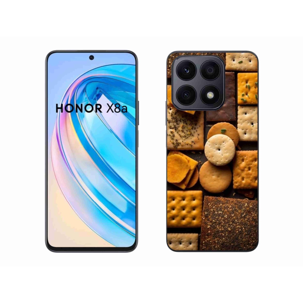 Gelový kryt mmCase na Honor X8a - sušenky
