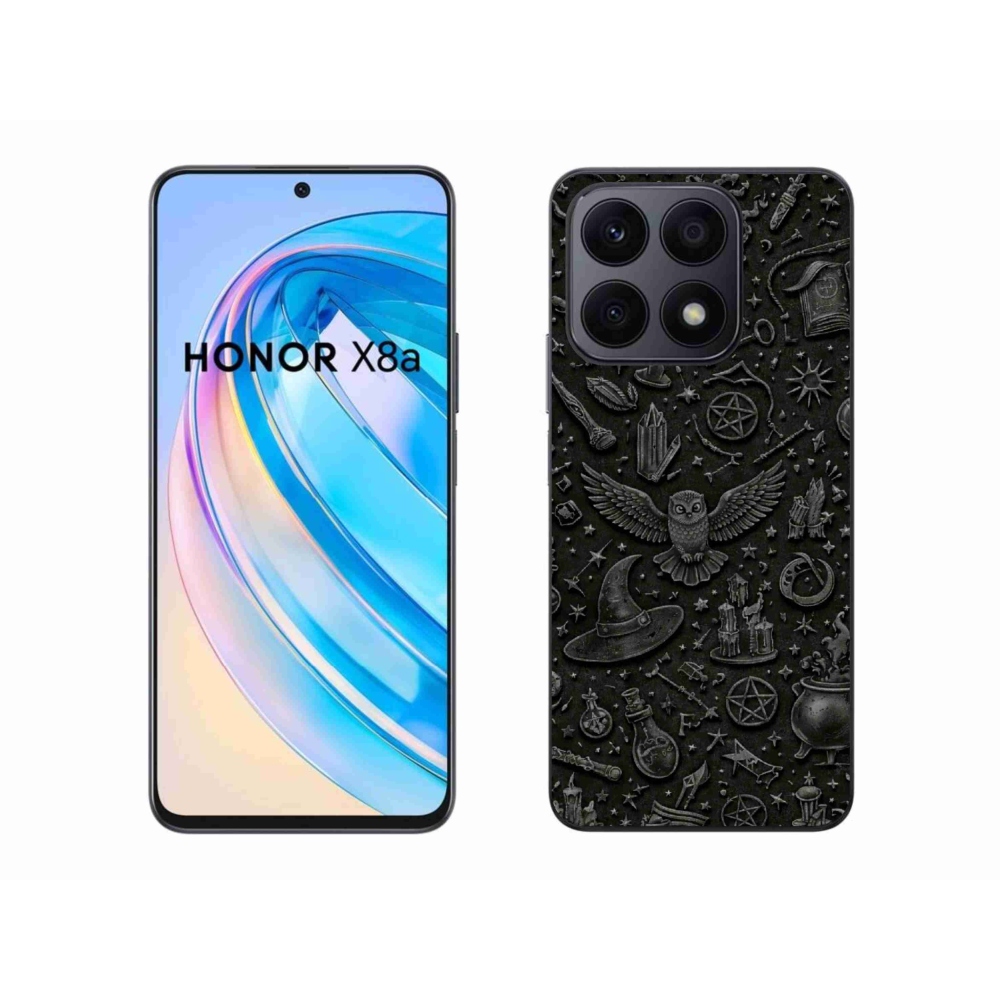 Gelový kryt mmCase na Honor X8a - tmavý magický svět