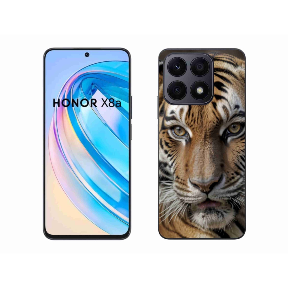 Gelový kryt mmCase na Honor X8a - tygří pohled