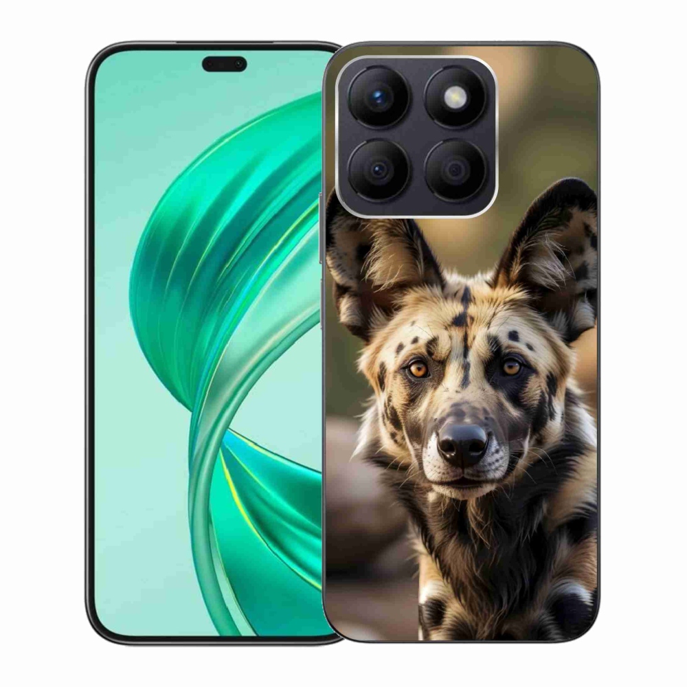 Gelový kryt mmCase na Honor X8b - africký divoký pes