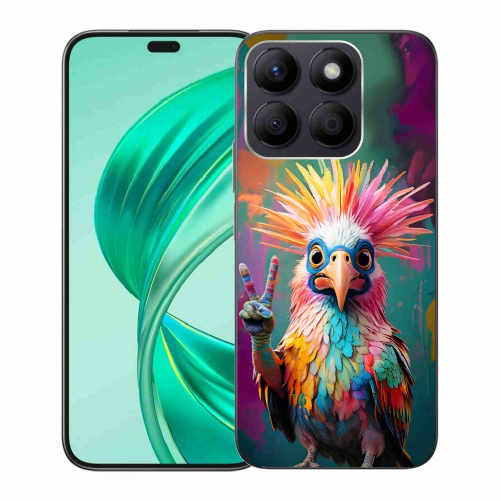 Gelový kryt mmCase na Honor X8b - barevný rebel
