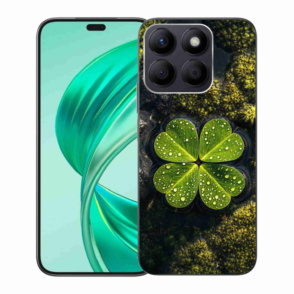 Gelový kryt mmCase na Honor X8b - čtyřlístek