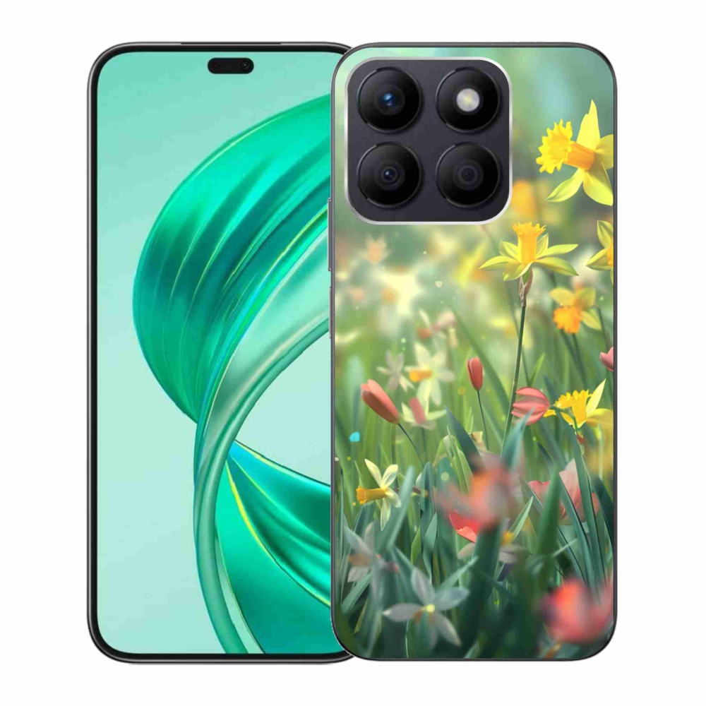 Gelový kryt mmCase na Honor X8b - jarní květy