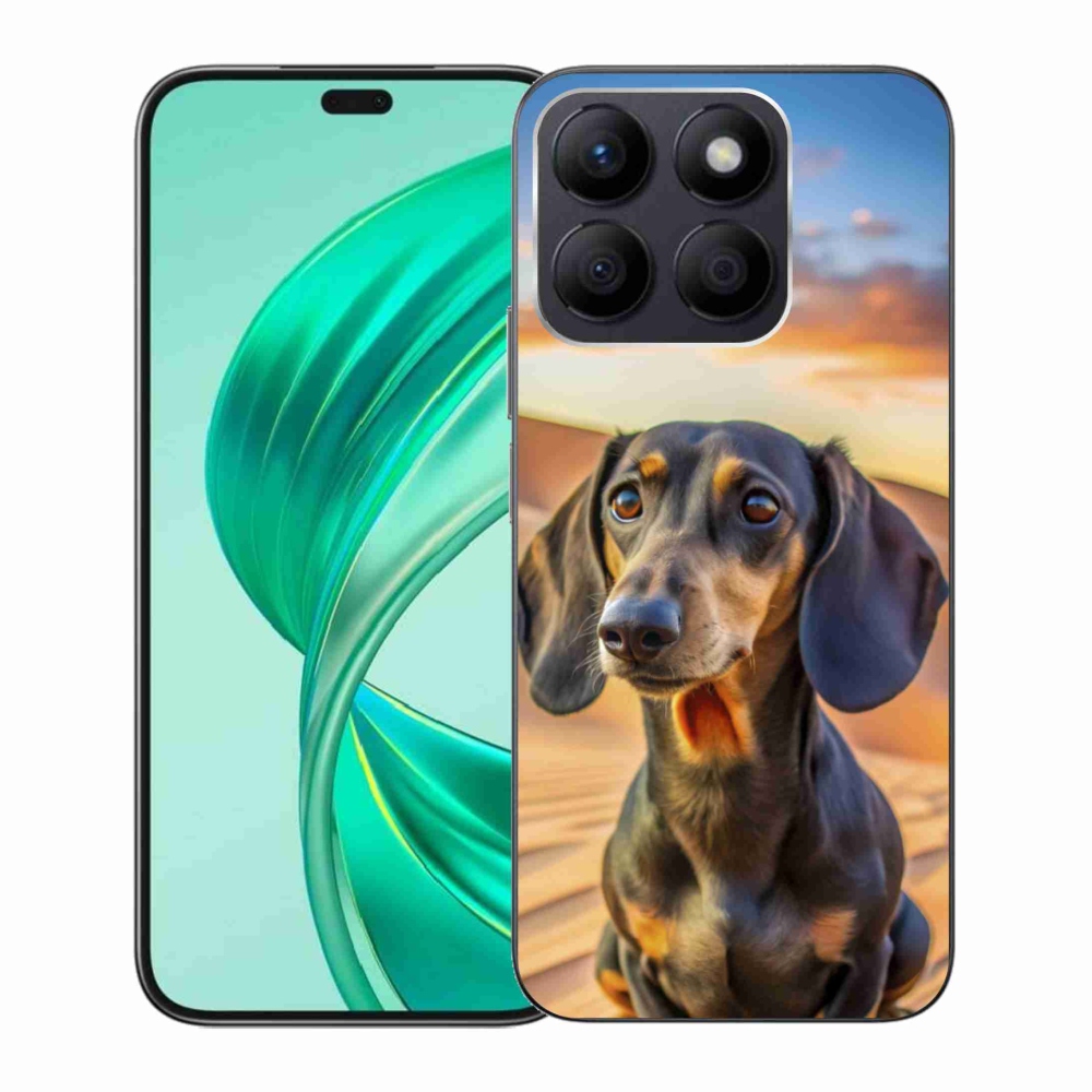 Gelový kryt mmCase na Honor X8b - jezevčík 3 