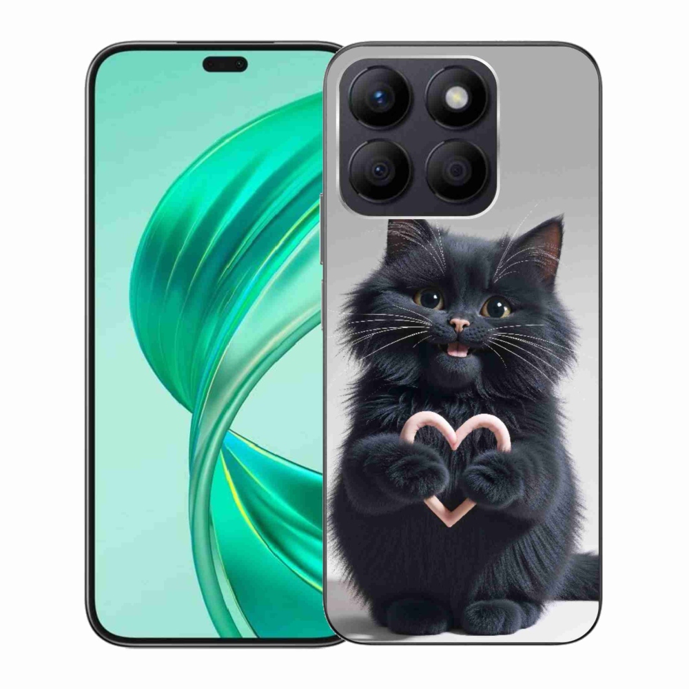 Gelový kryt mmCase na Honor X8b - kočičí láska 3