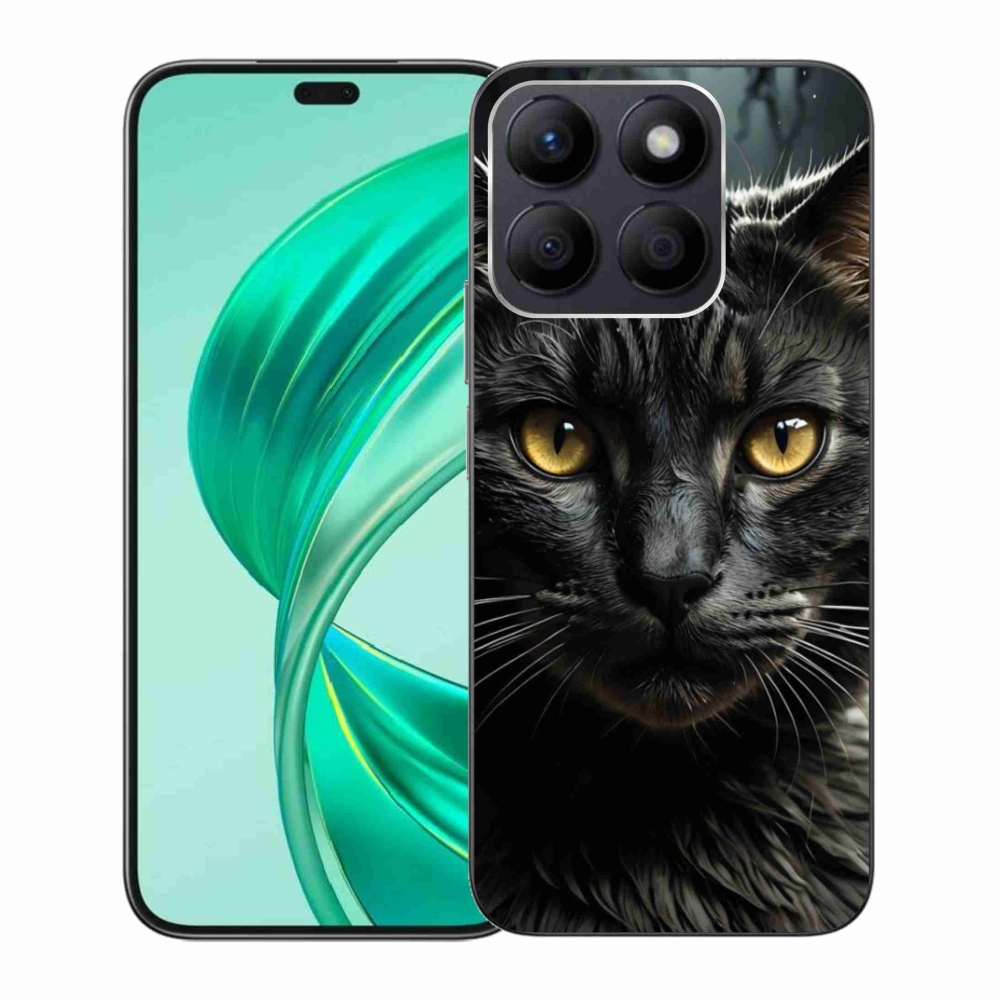Gelový kryt mmCase na Honor X8b - kočičí pohled 3