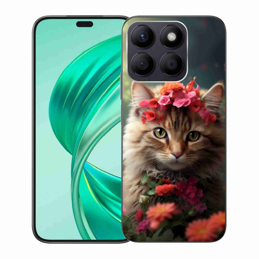 Gelový kryt mmCase na Honor X8b - kočíčí princezna