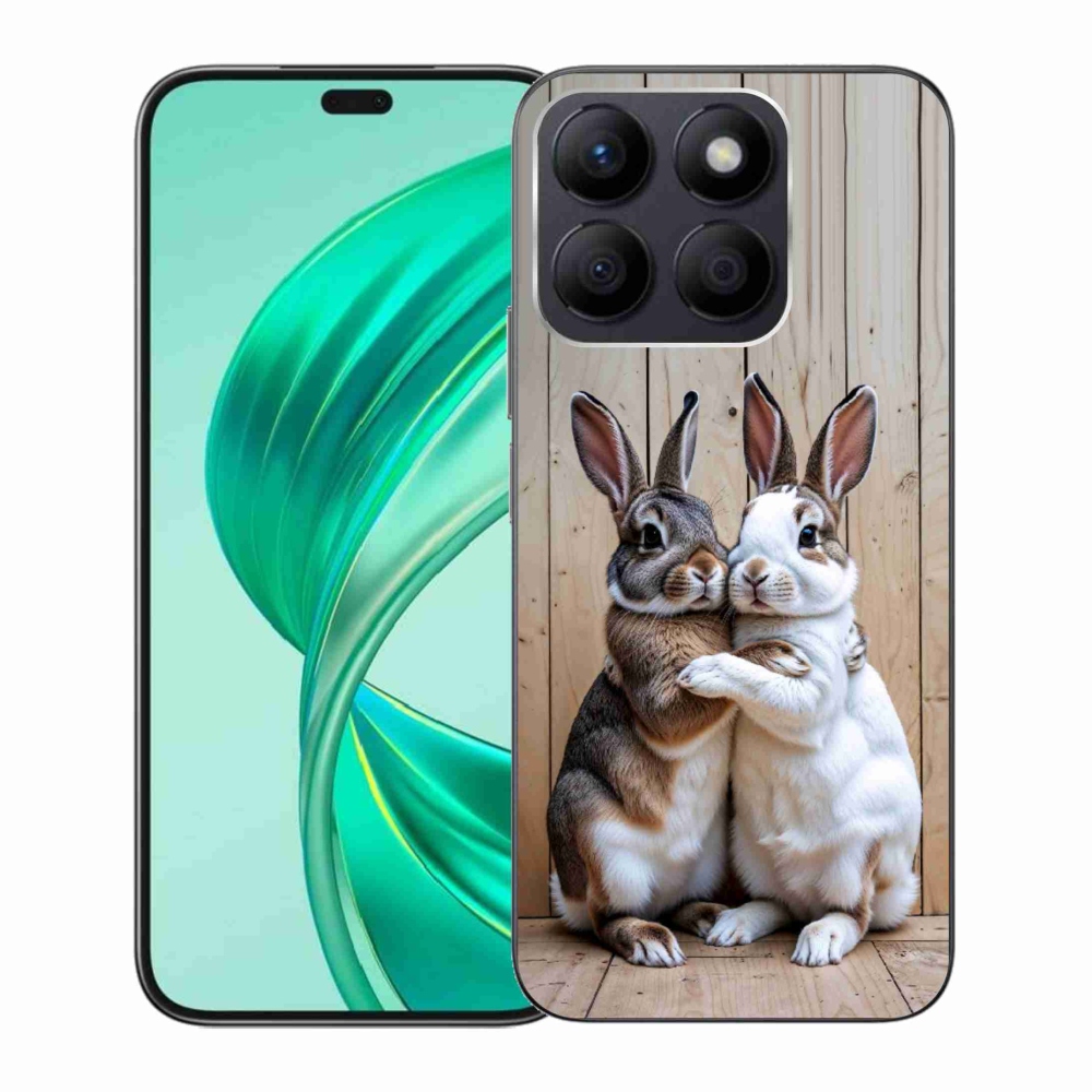 Gelový kryt mmCase na Honor X8b - králičí pár