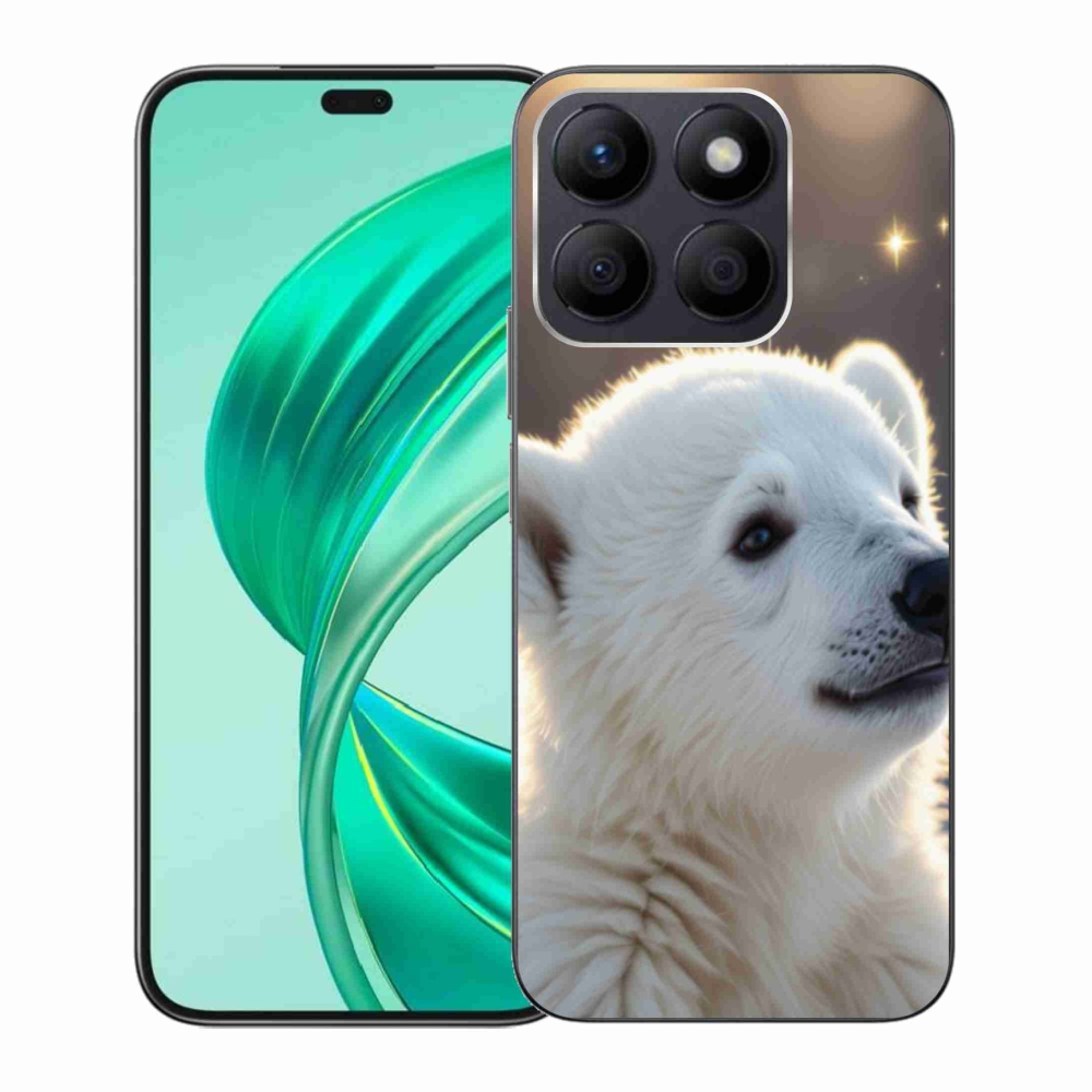 Gelový kryt mmCase na Honor X8b - lední medvěd