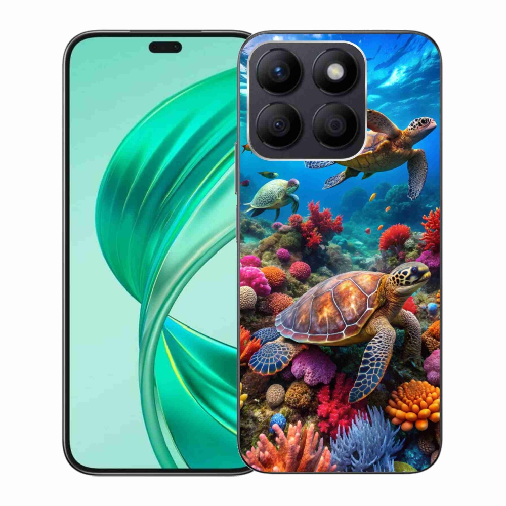 Gelový kryt mmCase na Honor X8b - mořský svět 2