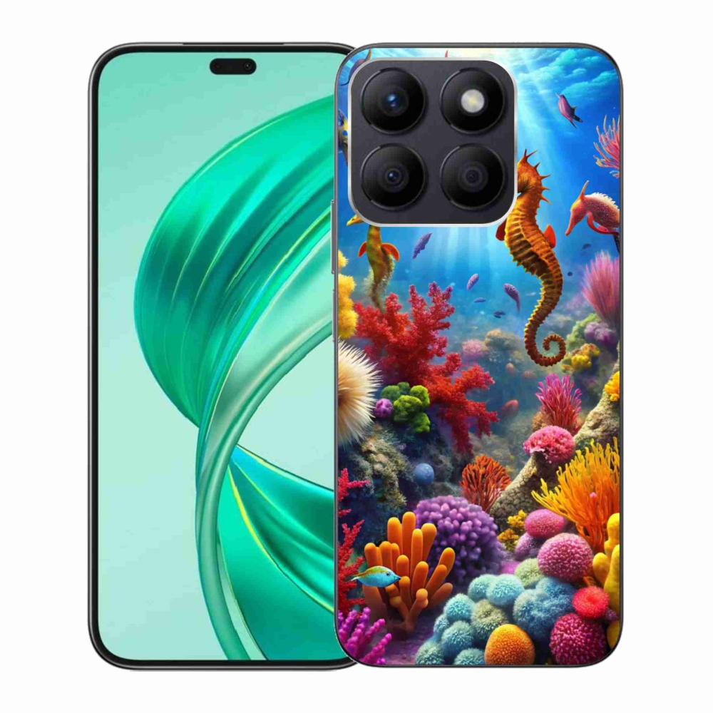 Gelový kryt mmCase na Honor X8b - mořský svět 3