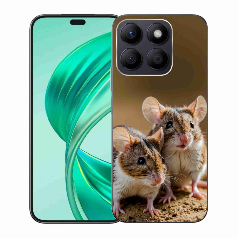 Gelový kryt mmCase na Honor X8b - myší duo