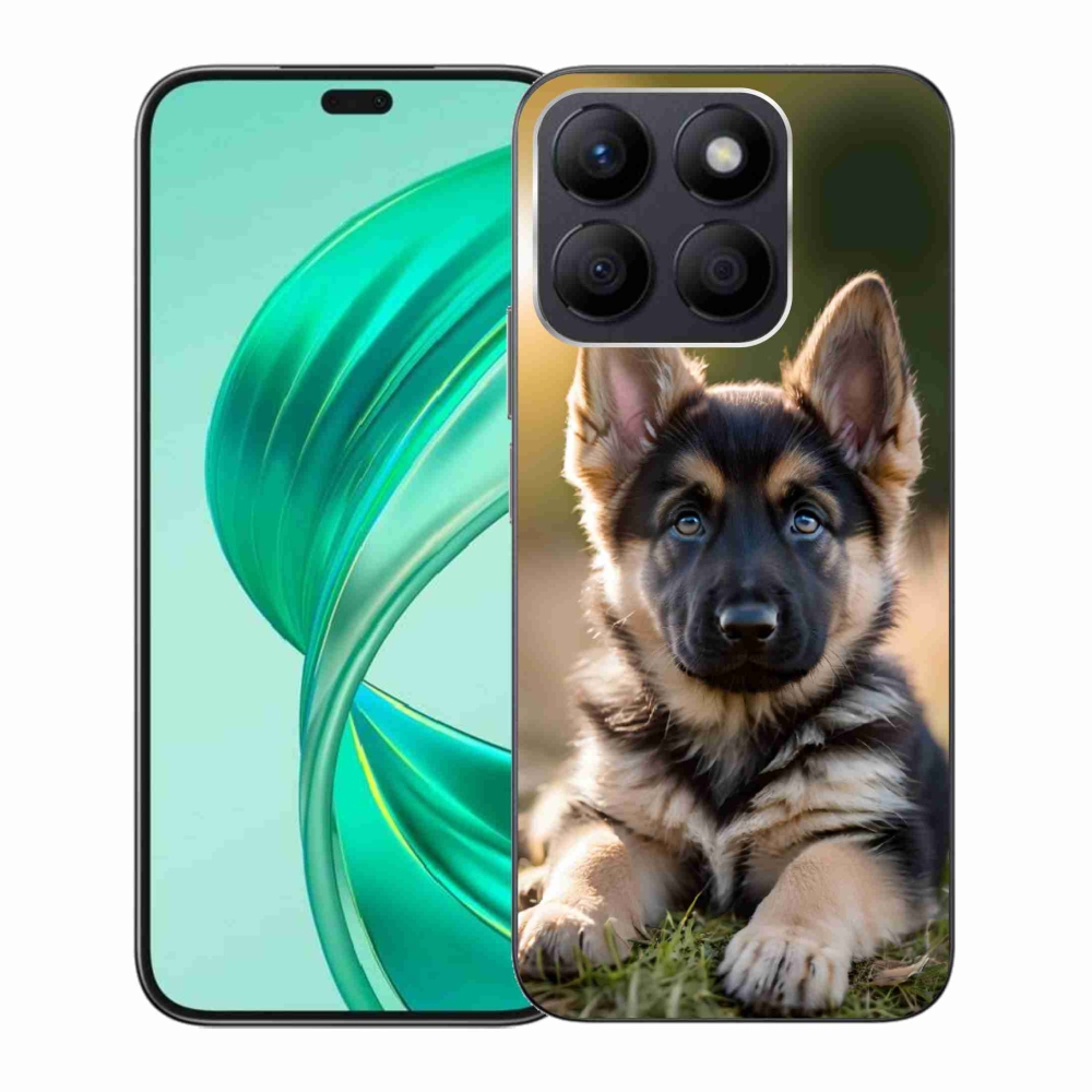 Gelový kryt mmCase na Honor X8b - německý ovčák v přírodě