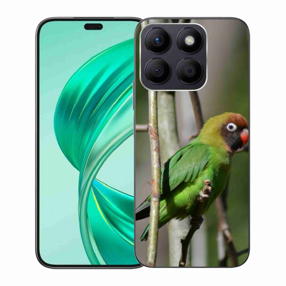 Gelový kryt mmCase na Honor X8b - papoušek agapornis