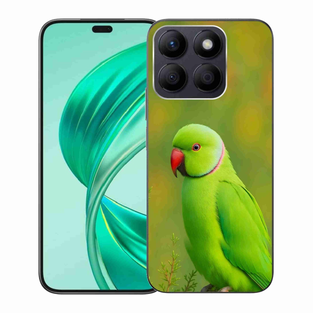 Gelový kryt mmCase na Honor X8b - papoušek alexandr 2
