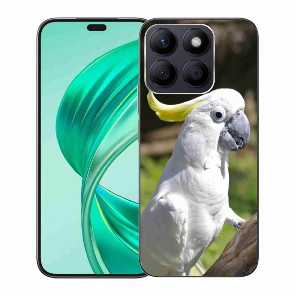 Gelový kryt mmCase na Honor X8b - papoušek kakadu 2