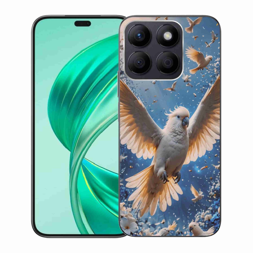 Gelový kryt mmCase na Honor X8b - papoušek kakadu