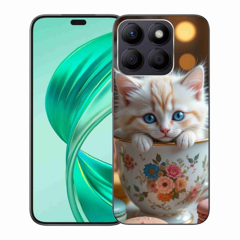 Gelový kryt mmCase na Honor X8b - roztomilé kotě 6