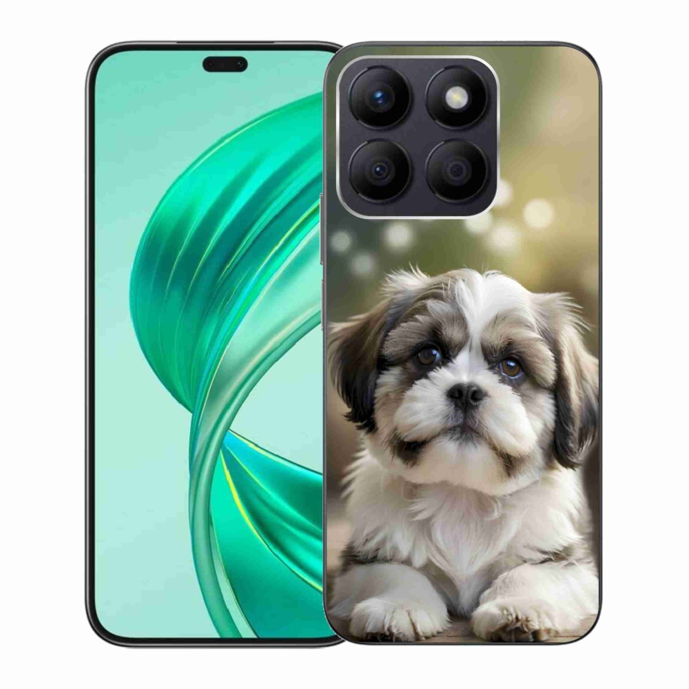 Gelový kryt mmCase na Honor X8b - roztomilý shih-tzu