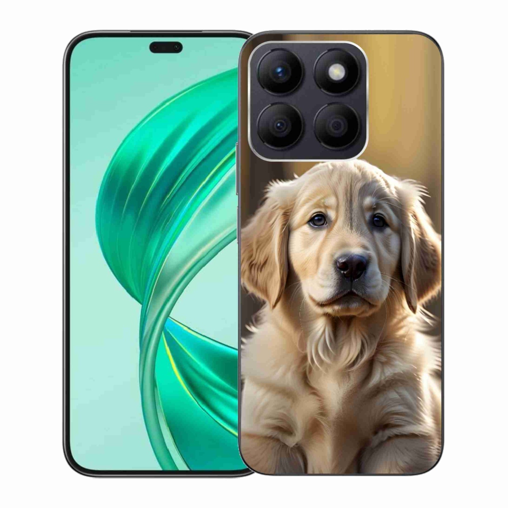 Gelový kryt mmCase na Honor X8b - roztomilý zlatý retrívr