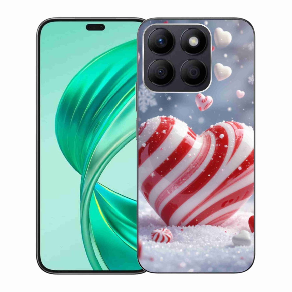 Gelový kryt mmCase na Honor X8b - sladké srdce
