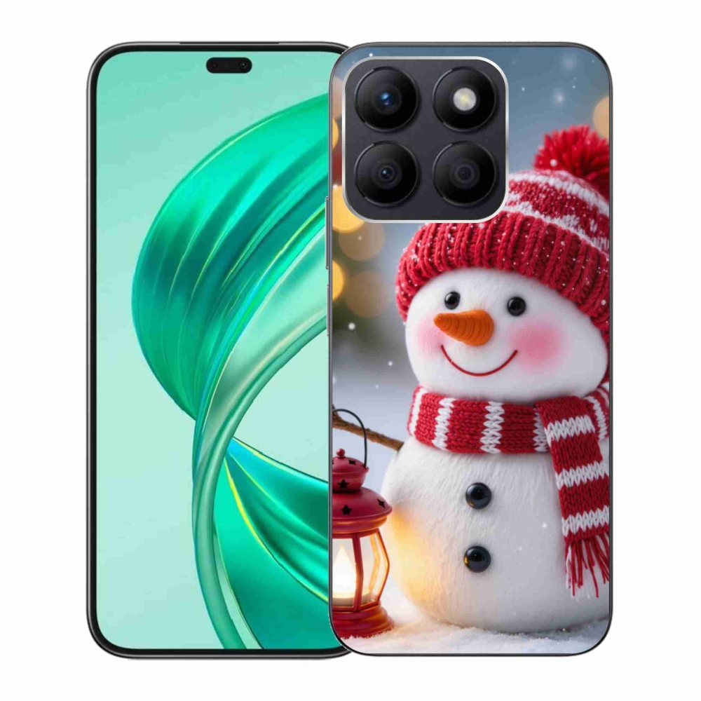 Gelový kryt mmCase na Honor X8b - sněhulák 2