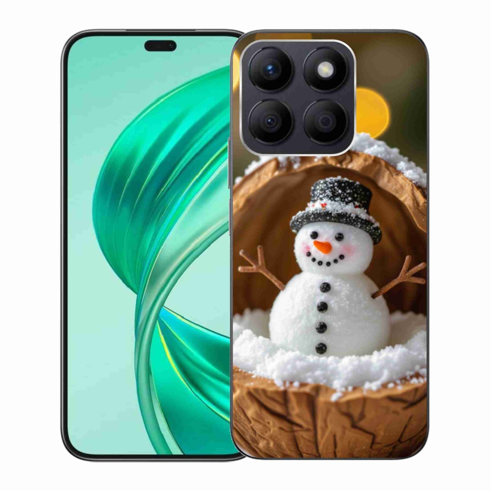 Gelový kryt mmCase na Honor X8b - sněhulák 4