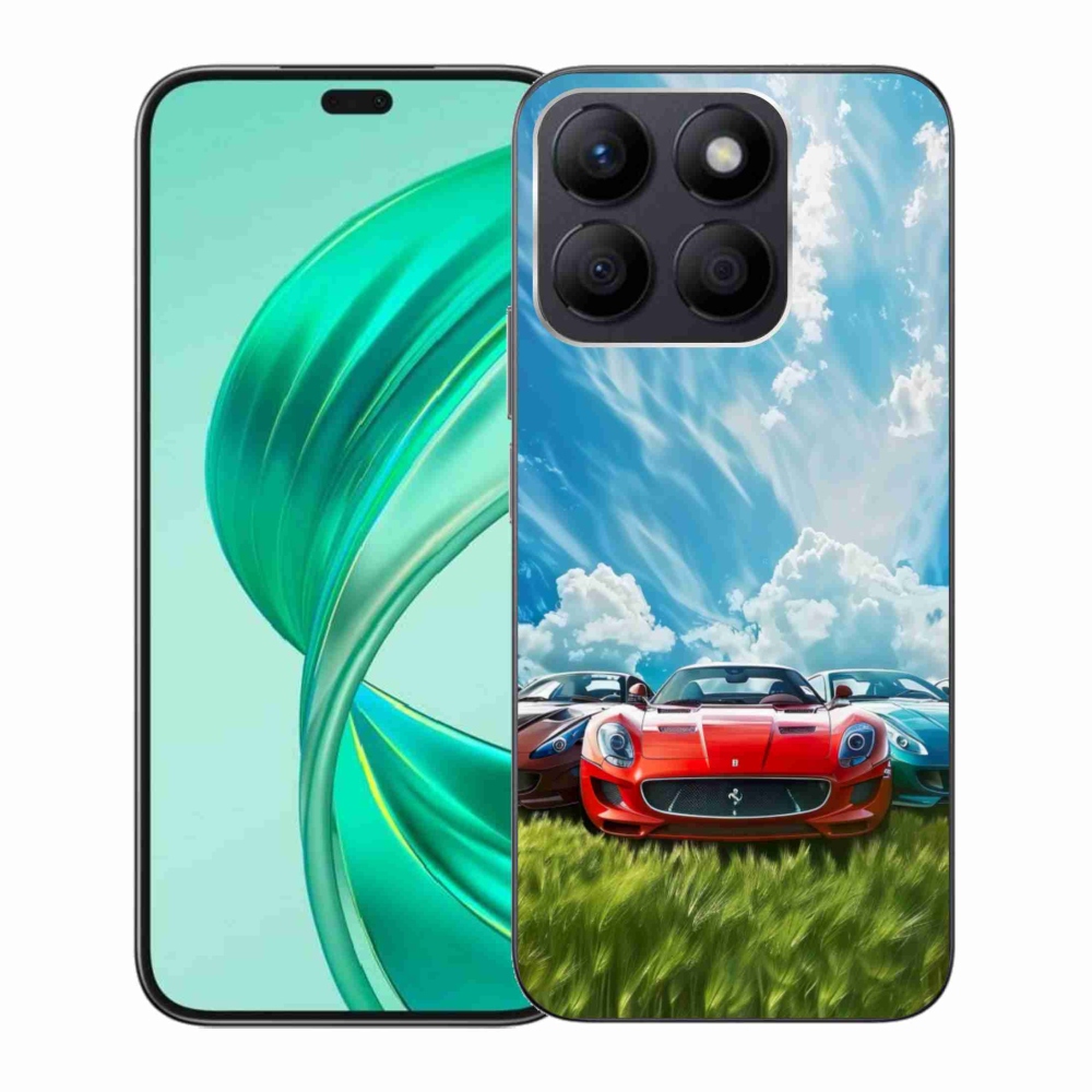 Gelový kryt mmCase na Honor X8b - sportovní vozy