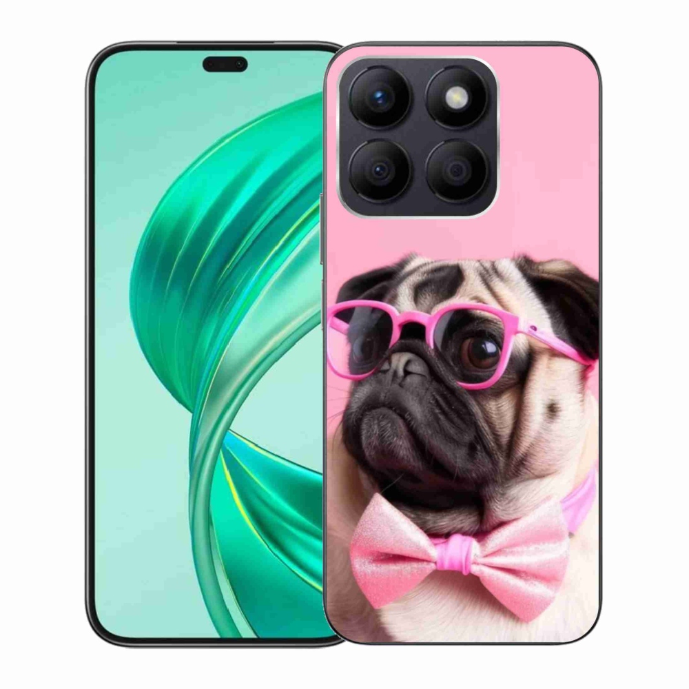 Gelový kryt mmCase na Honor X8b - stylový mops