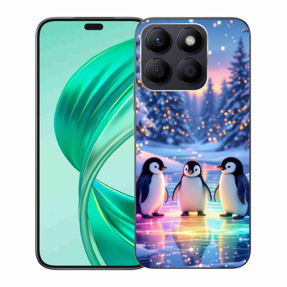 Gelový kryt mmCase na Honor X8b - tučnáci