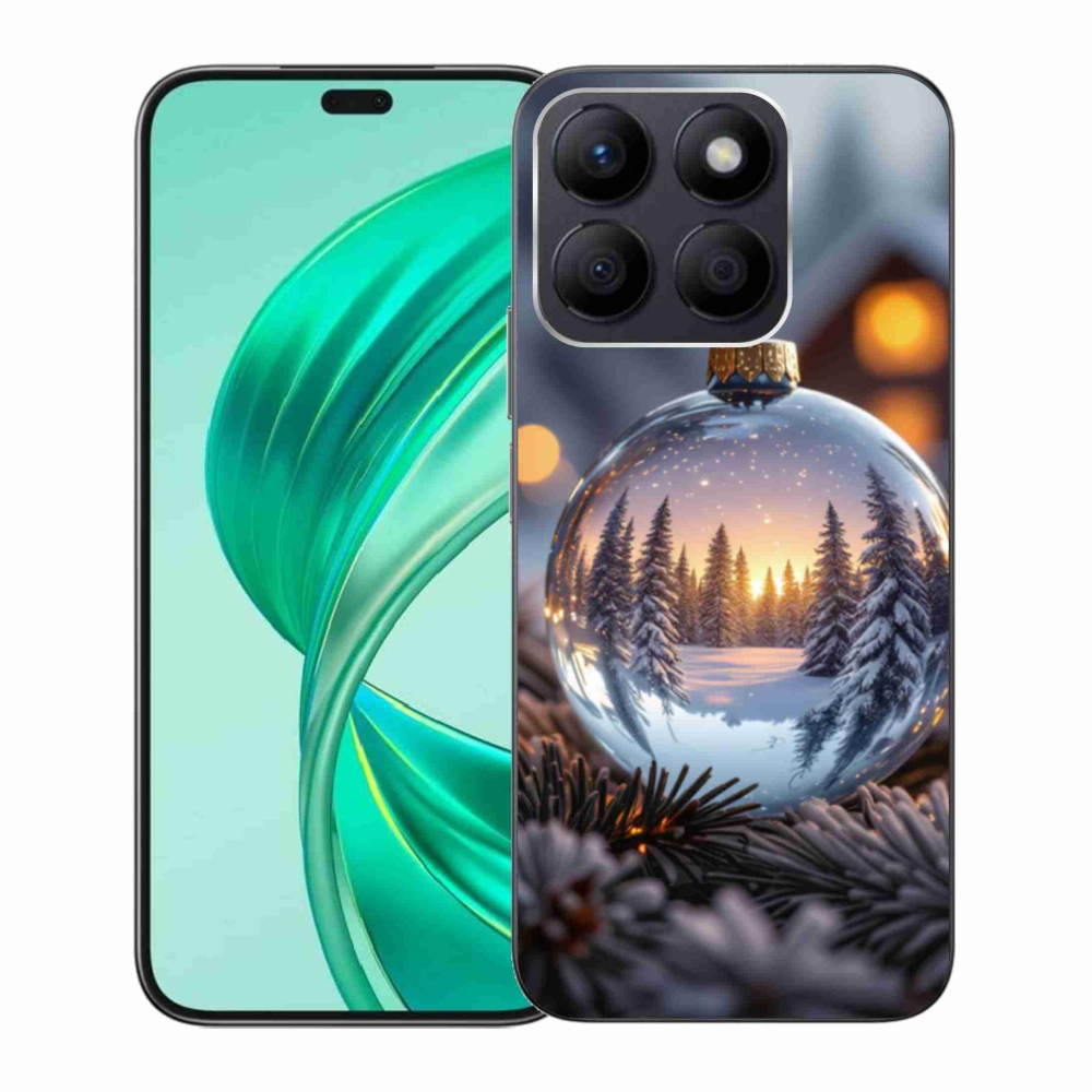 Gelový kryt mmCase na Honor X8b - vánoční ozdoba