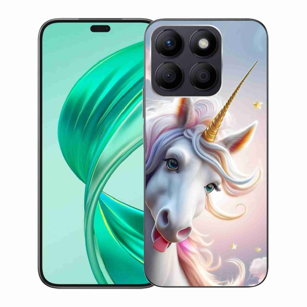 Gelový kryt mmCase na Honor X8b - veselý jednorožec