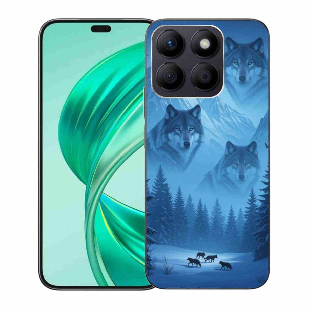 Gelový kryt mmCase na Honor X8b - vlčí smečka