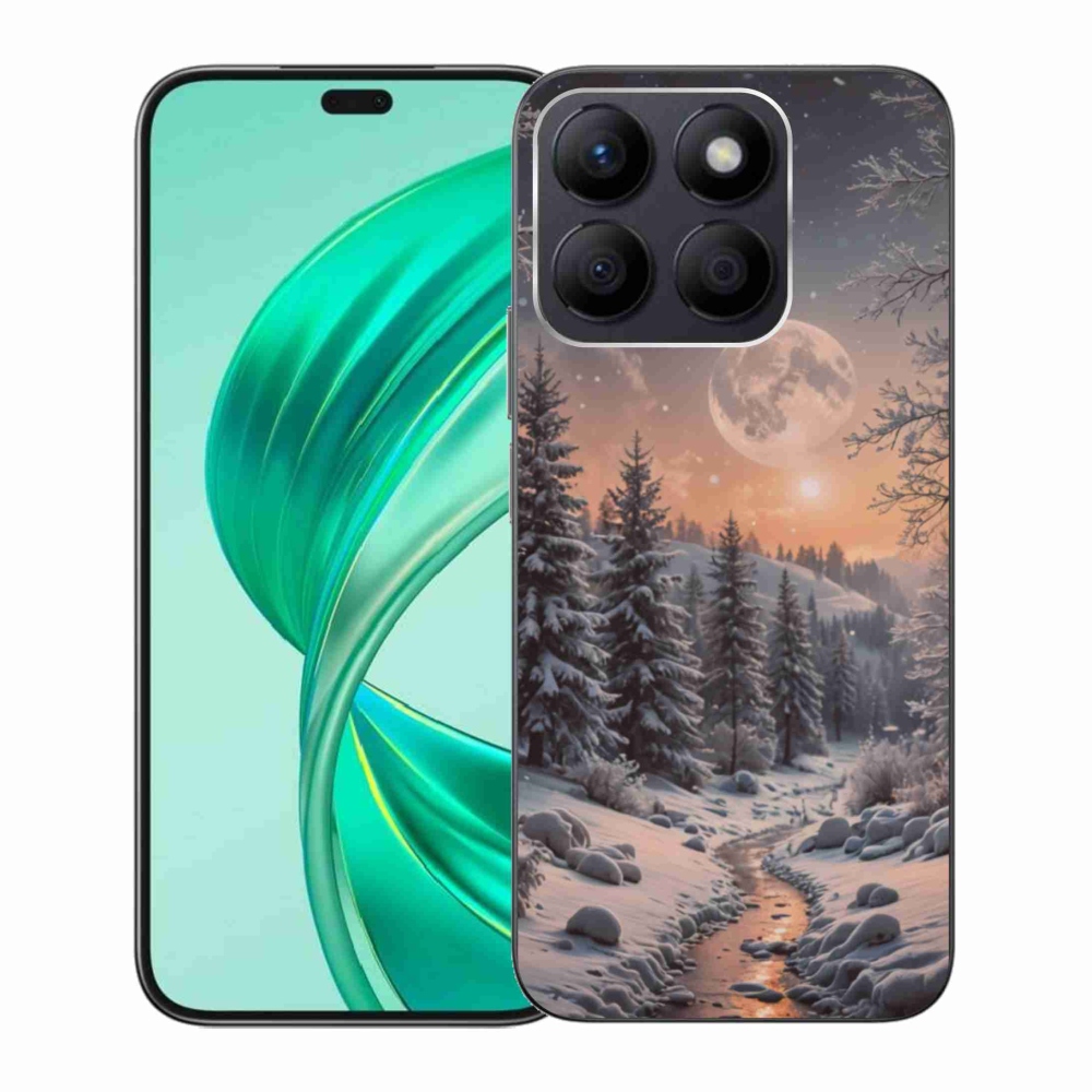 Gelový kryt mmCase na Honor X8b - zimní krajina 2